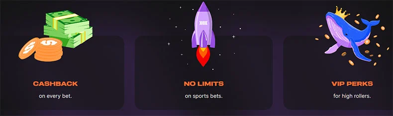 Cloudbet casino perks