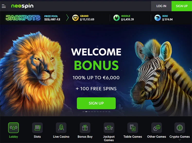 Neospin casino overview