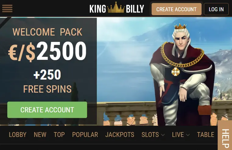 Review of King Billy casino