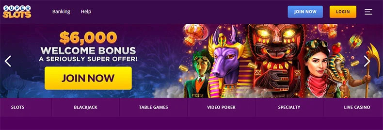 Superslots casino overview