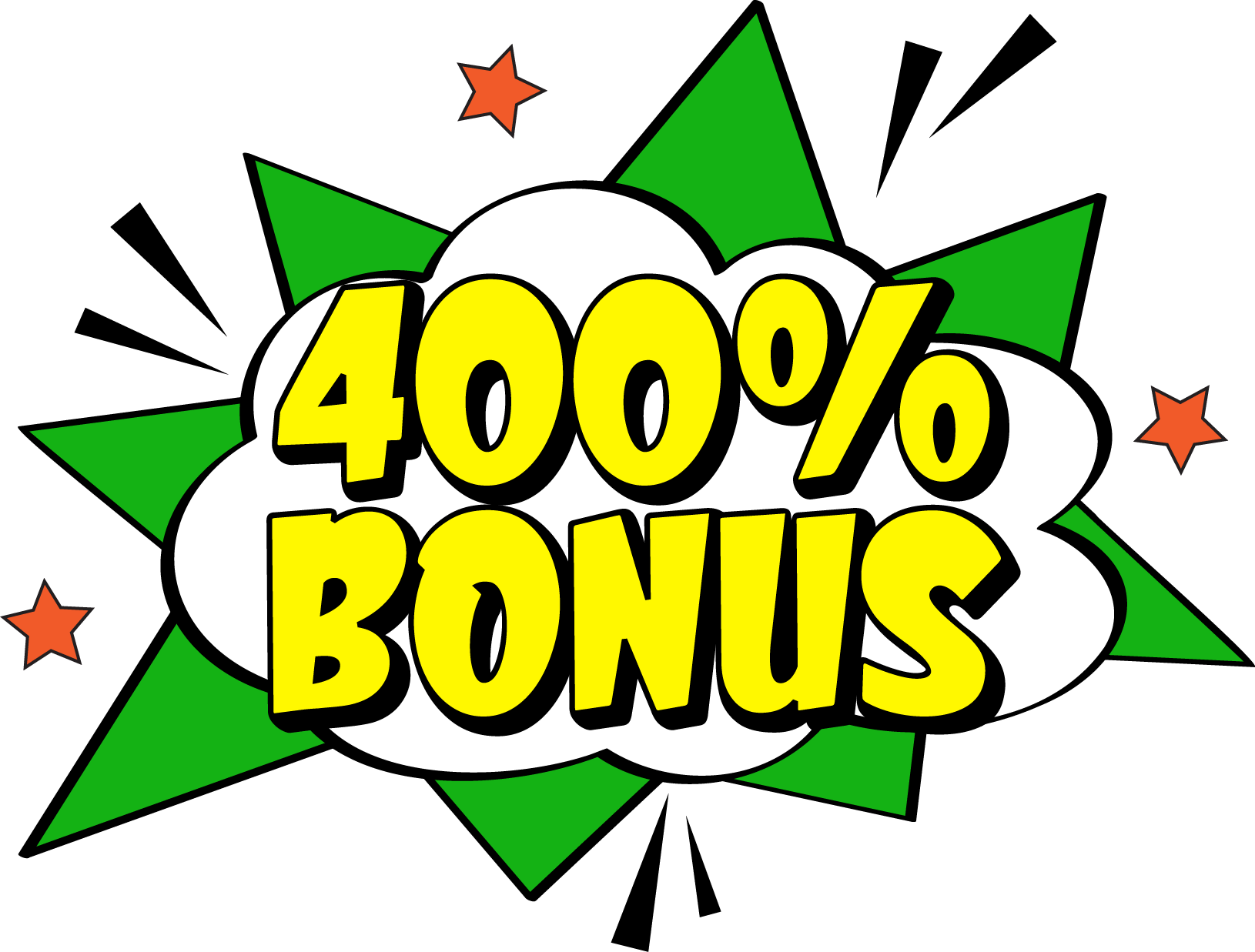400% Bonus