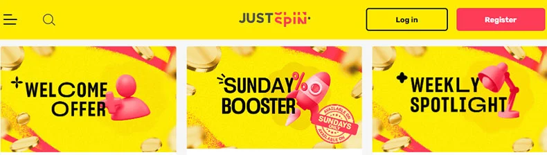 JustSpin casino promotions