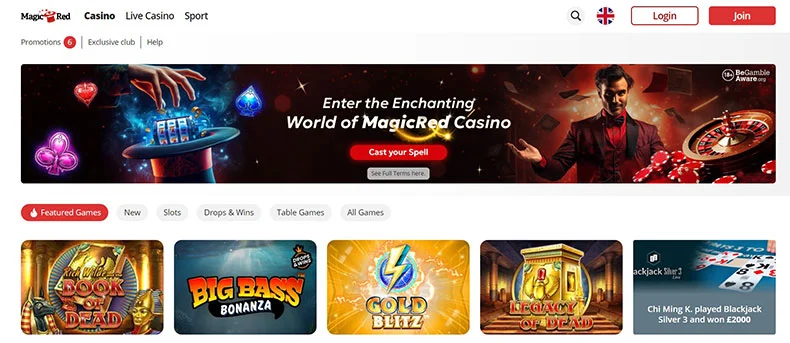 MagicRed casino review
