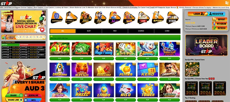 Starspin996 casino review