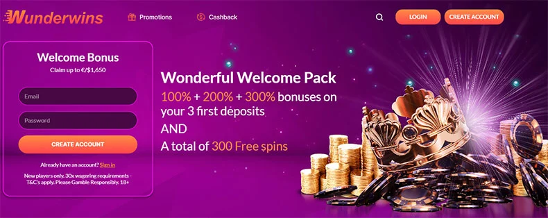 Wunderwins Casino review