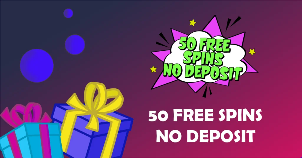 50 free spins no deposit bonuses