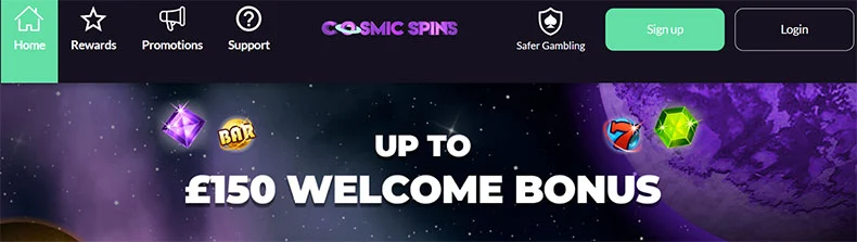 Cosmic Spins casino review