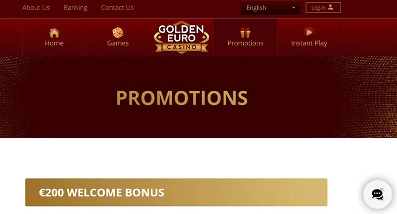 Golden Euro Casino bonuses