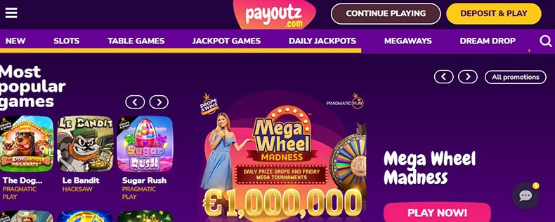 Payoutz Casino review
