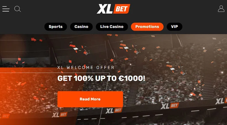 XLBet Casino bonuses