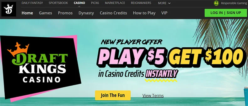DraftKings casino review