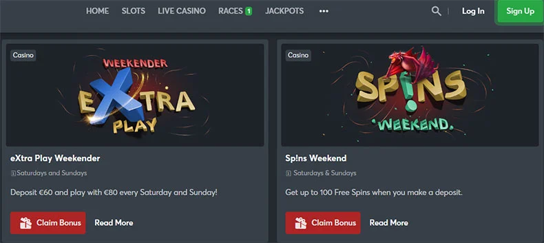 Dragonara casino promotions