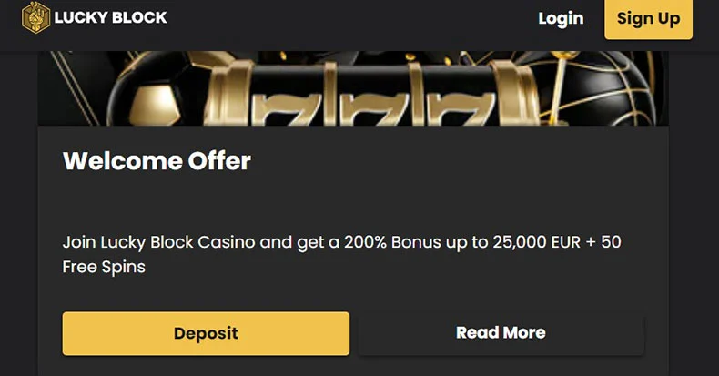 Lucky Block Casino bonuses
