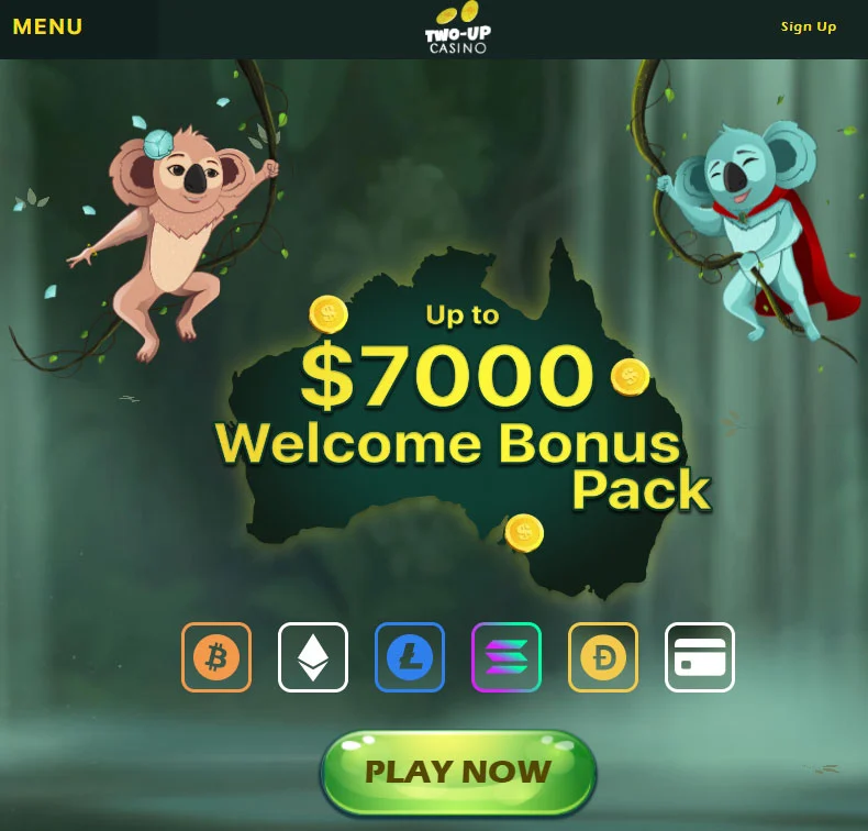 Two-Up Casino review