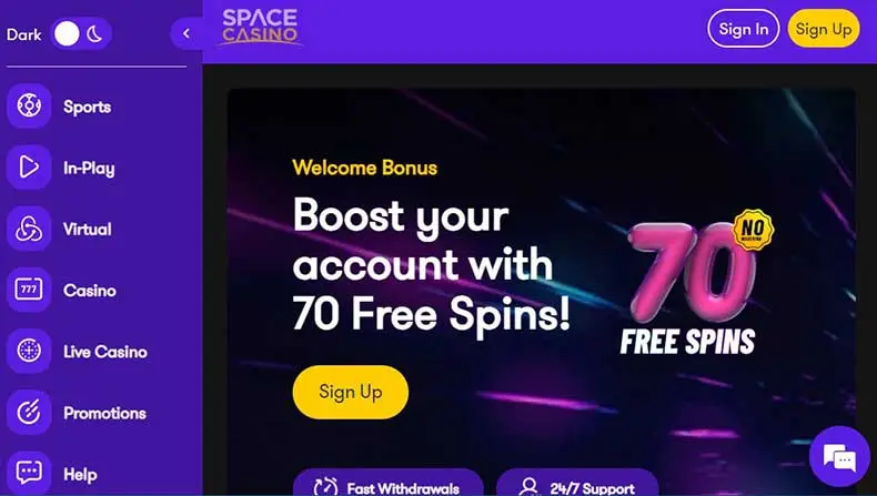 Space Casino review