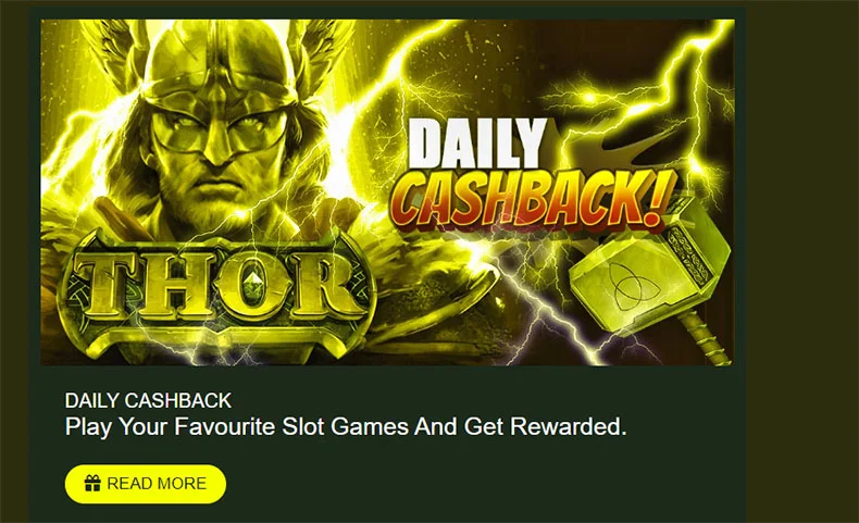 Thor Casino promotions