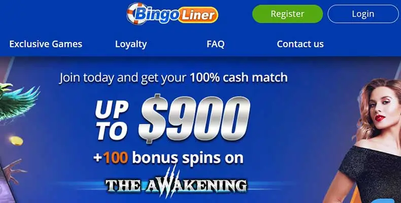 BingoLiner Casino review