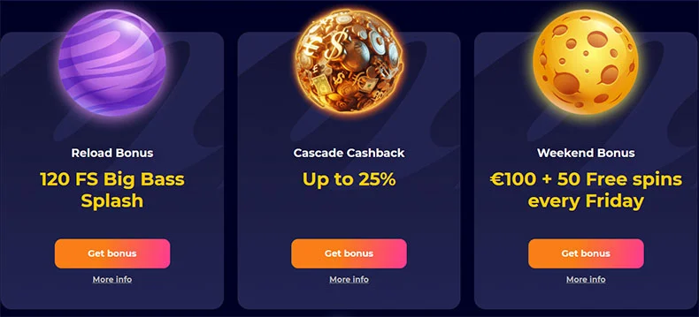 CosmicSlot casino promotions