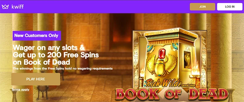 Kwiff casino promotions