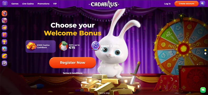 Cadabrus casino review