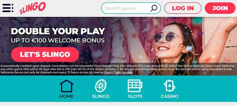 Slingo Casino review