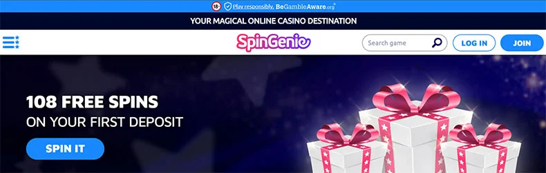 SpinGenie casino promotions