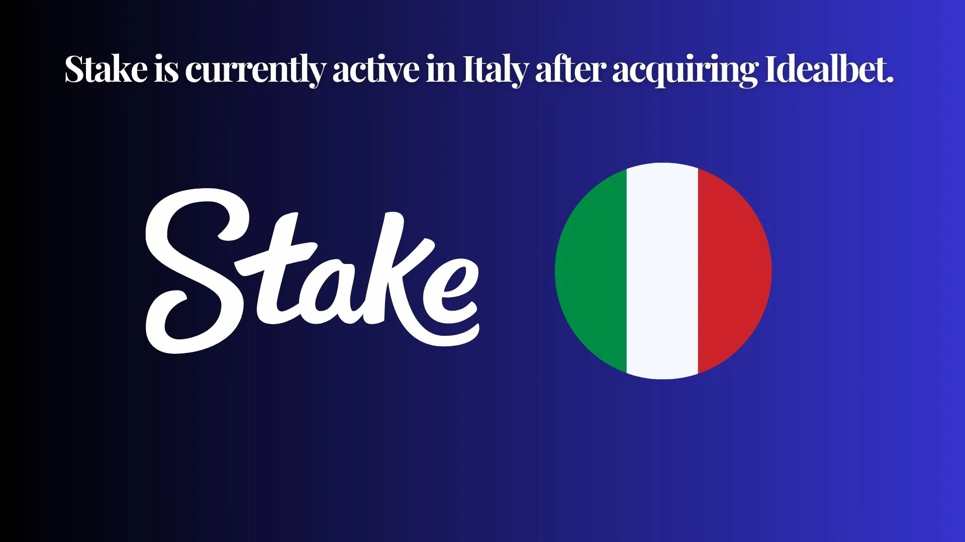 Stake-Italy