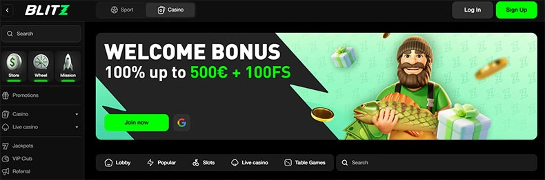 Blitz-Go.bet casino review