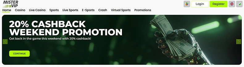 MisterXvip casino review
