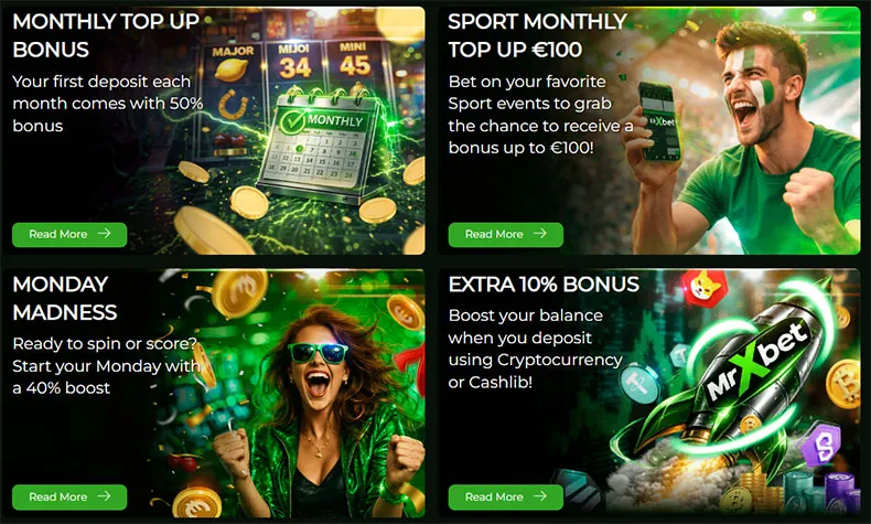 MrXbet casino promotions