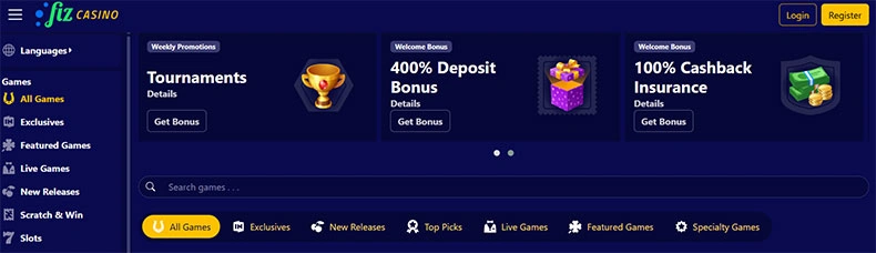 Casino Fiz review Casino Fiz review