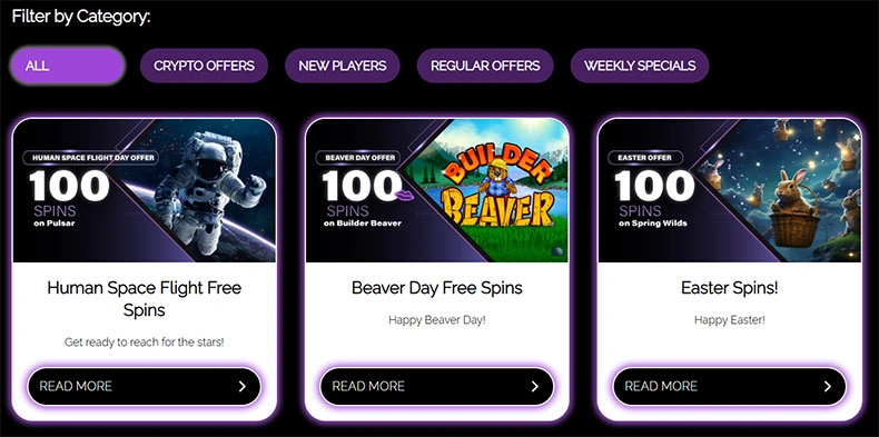 Lady Luck casino bonuses