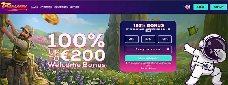 Tournaverse casino review