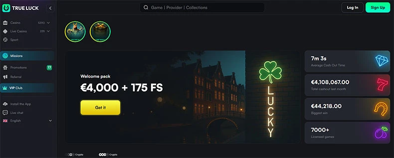 Trueluck casino review