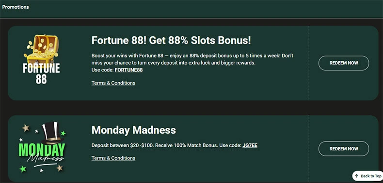 iNetBet casino promotions