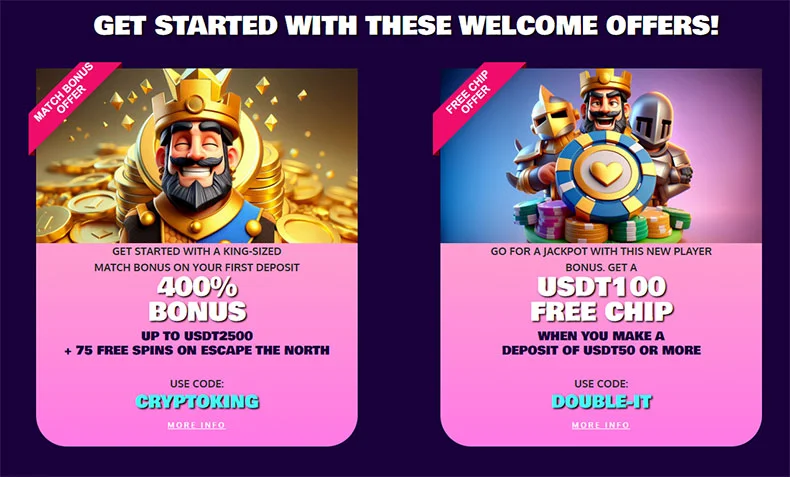 Crypto Palace casino promotions