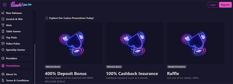 Ricardo's Casino bonuses Ricardo's Casino bonuses