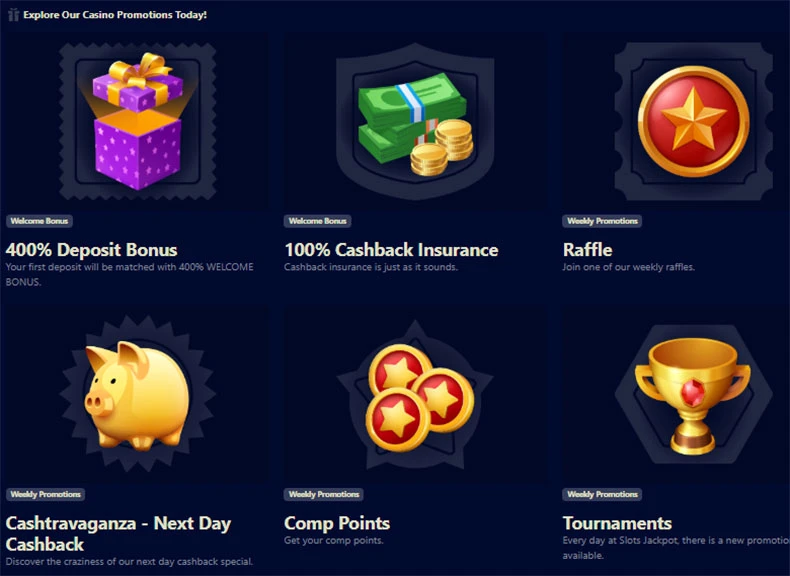 Slots Jackpot casino promotions Slots Jackpot casino promotions