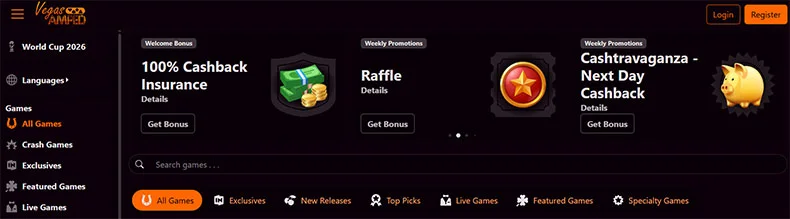 Vegas Amped casino review Vegas Amped casino review