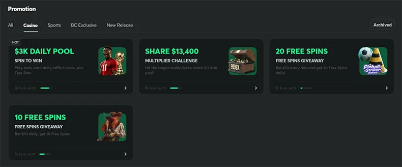Bc.game casino bonuses Bc.game casino bonuses
