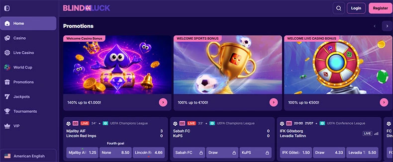 Blindluck casino review Blindluck casino review