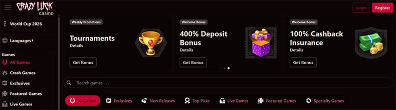 Crazy Luck casino review Crazy Luck casino review