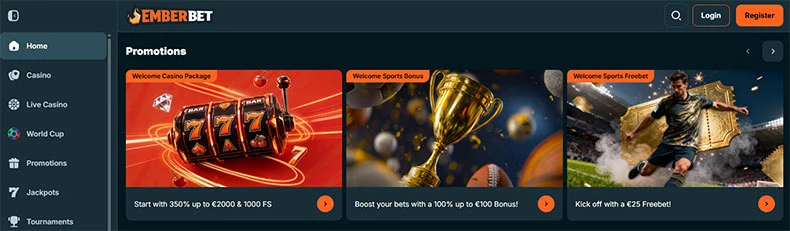 EmberBet casino review EmberBet casino review