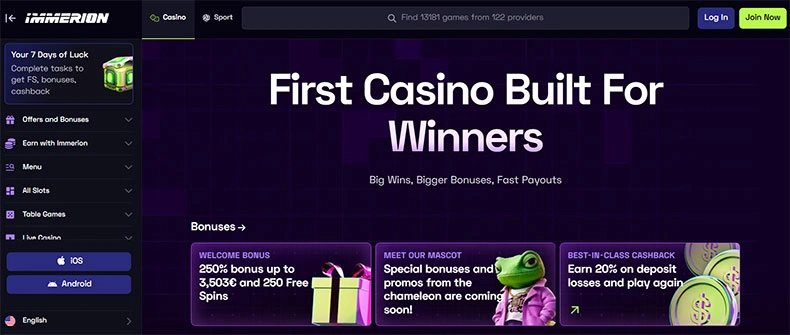 Immerion casino review Immerion casino review