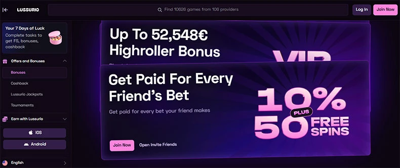 Lussurio casino promotions Lussurio casino promotions