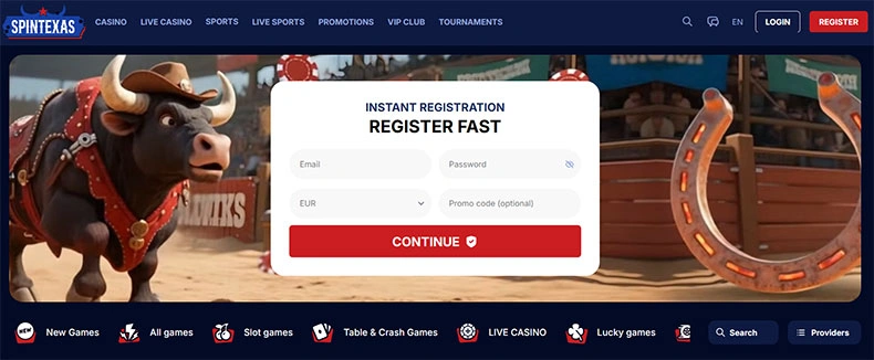 SpinTexas casino review