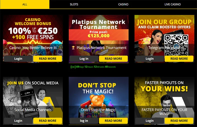 b-Bets casino promotions
